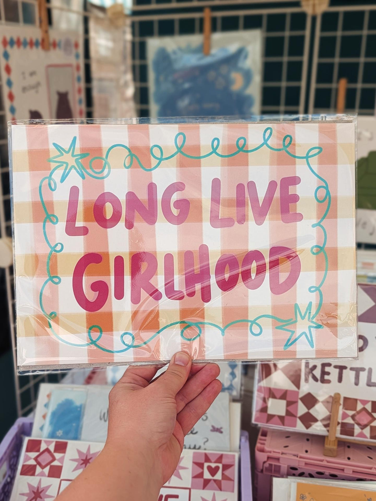 Long Live Girlhood art print